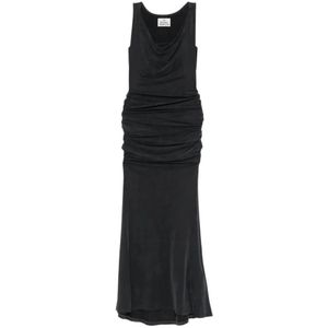 Vivienne Westwood, Dames, Jurken, Zwart, Maat: M Jersey,