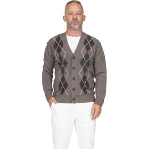 Paolo Pecora, Heren, Truien, Grijs, Maat: M