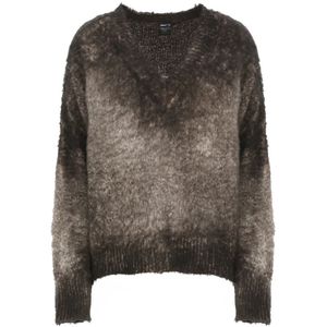 Avant Toi, Dames, Truien, Veelkleurig, Maat: S Katoen,