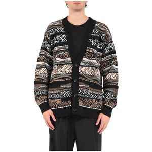 Laneus, Heren, Truien, Veelkleurig, Maat: 2XL Wol,