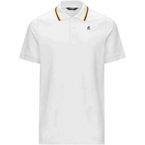 K-Way, Heren, Tops, Wit, Maat: S Katoen,