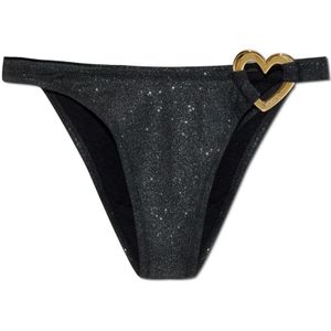 Moschino, Dames, Badkleding, Zwart, Maat: L Polyamide,