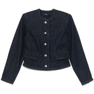 7 For All Mankind, Dames, Jassen, Blauw, Maat: XS Katoen,