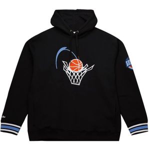 Mitchell & Ness, Heren, Sweatshirts & Hoodies, Zwart, Maat: 2XL Fleece,