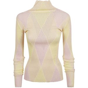 Burberry, Dames, Truien, Veelkleurig, Maat: XS Katoen,