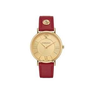 Versace Eternal Siliconen Horloge Rood Goud , Red , Dames , Maat: ONE Size