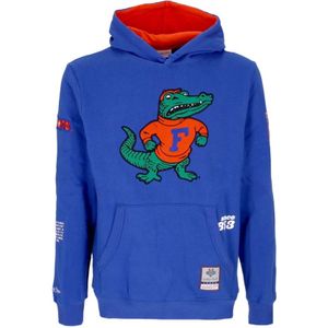 Mitchell & Ness, Heren, Sweatshirts & Hoodies, Blauw, Maat: L Fleece,