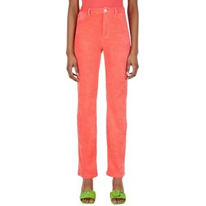 Maisie Wilen, Dames, Broeken, Rood, Maat: XS Katoen,