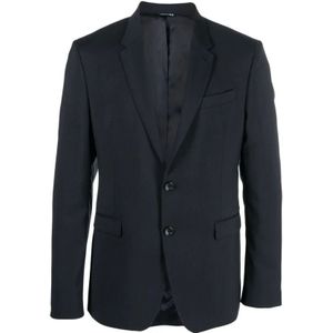 Reveres 1949, Heren, Jassen, Blauw, Maat: 2XL Wol,