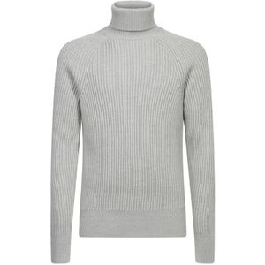 Zanone, Heren, Truien, Grijs, Maat: L Wol,