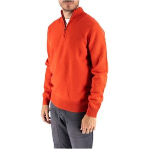 MC2 Saint Barth, Heren, Truien, Oranje, Maat: S Wol,