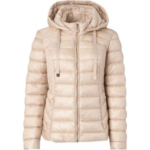 Liu Jo, Dames, Jassen, Beige, Maat: L Nylon,