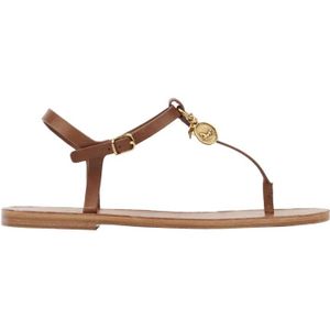 Chloé, Dames, Schoenen, Bruin, Maat: 40 EU Leer,