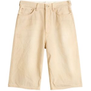 Acne Studios, Heren, Korte broeken, Beige, Maat: S Denim,