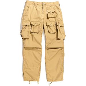 Engineered Garments, Heren, Broeken, Beige, Maat: XS Katoen,