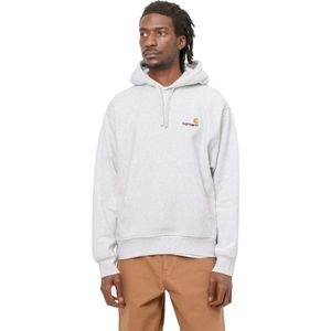 Carhartt Wip, Heren, Sweatshirts & Hoodies, Grijs, Maat: M Katoen,