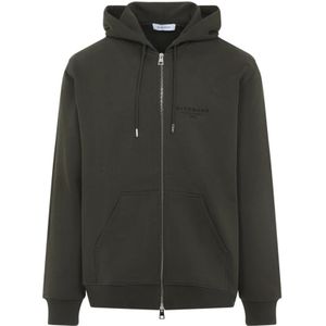 Givenchy, Heren, Sweatshirts & Hoodies, Groen, Maat: L