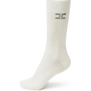 Elisabetta Franchi, Dames, Ondergoed, Beige, Maat: ONE Size Wol,