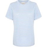 My Essential Wardrobe Shirt 'Lisa'  hemelsblauw / wit gemêleerd