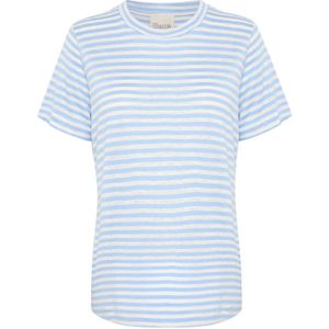 My Essential Wardrobe Shirt 'Lisa'  hemelsblauw / wit gemêleerd