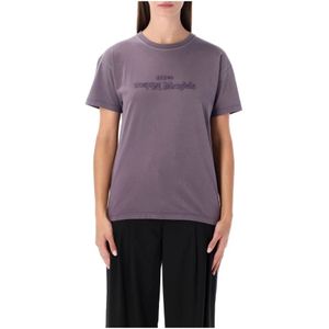 Maison Margiela, Dames, Tops, Paars, Maat: XS Katoen,