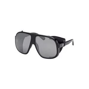 Moncler Zonnebril, Dyfraktor Ml0206 , Black , Heren , Maat: ONE Size