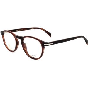 Eyewear by David Beckham, unisex, Accessoires, Bruin, Maat: 47 MM