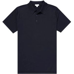 Sunspel, Heren, Tops, Zwart, Maat: S