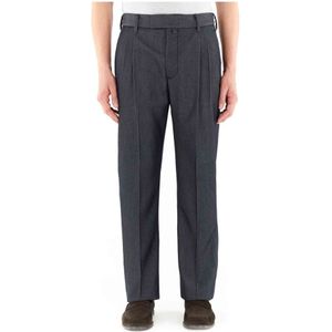 Jacob Cohën, Heren, Broeken, Grijs, Maat: W32 Katoen,