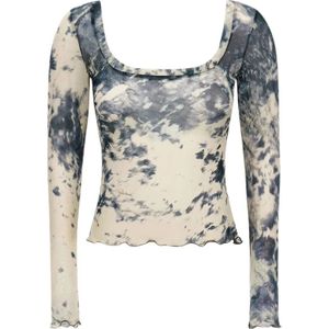 Roberto Cavalli, Dames, Tops, Veelkleurig, Maat: M Polyamide,