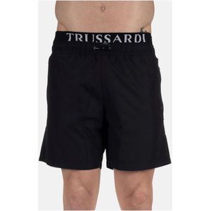 Trussardi, Heren, Badkleding, Zwart, Maat: S Poliester,