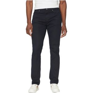 Guess, Heren, Broeken, Blauw, Maat: W29 Katoen,