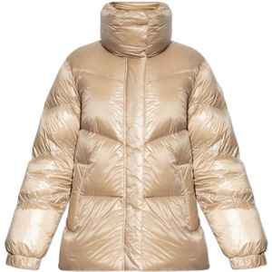 Woolrich, Dames, Jassen, Beige, Maat: L Polyamide,