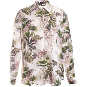 L'Agence, Dames, Blouses & Shirts, Veelkleurig, Maat: S Katoen,