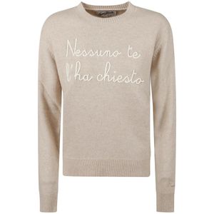 MC2 Saint Barth, Dames, Truien, Beige, Maat: XS