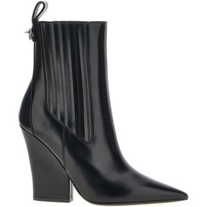 Valentino Garavani, Dames, Schoenen, Zwart, Maat: 40 EU Leer,