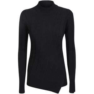 Stella McCartney, Dames, Truien, Zwart, Maat: S Viscose,