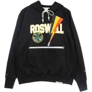 Nike, Heren, Sweatshirts & Hoodies, Zwart, Maat: S Katoen,