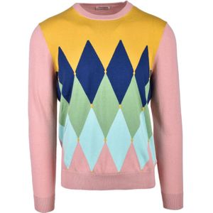 Ballantyne, Heren, Truien, Veelkleurig, Maat: L Katoen,