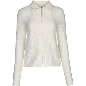 Jil Sander, Dames, Blouses & Shirts, Wit, Maat: 2XS