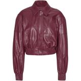 Rotate - Bomberjack - Bordeauxrood - Casual - Gerecycled Polyester - Duurzaam