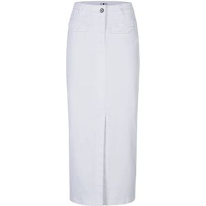 Riani, Dames, Rokken, Wit, Maat: XL Denim,