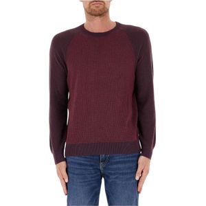 Hugo Boss, Heren, Truien, Rood, Maat: M Wol,