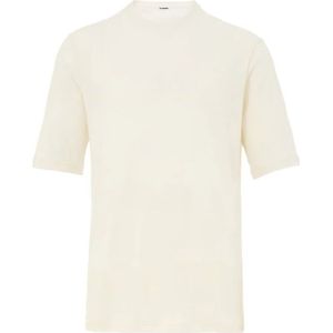 Jil Sander, Dames, Tops, Wit, Maat: XL Katoen,