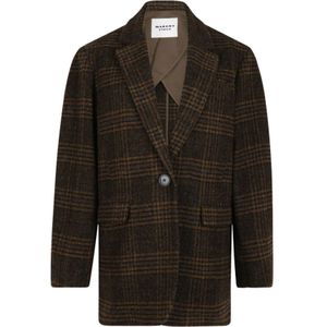 Isabel Marant, Dames, Jassen, Veelkleurig, Maat: 2XS Wol,