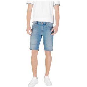 Jeckerson, Heren, Korte broeken, Blauw, Maat: W32 Katoen,