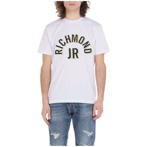 John Richmond, Heren, Tops, Wit, Maat: M Katoen,