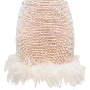 Santa Brands, Dames, Rokken, Wit, Maat: M/L