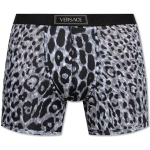 Versace, Heren, Ondergoed, Grijs, Maat: XL Katoen,