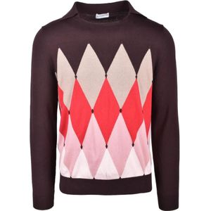 Ballantyne, Heren, Truien, Bruin, Maat: L Katoen,